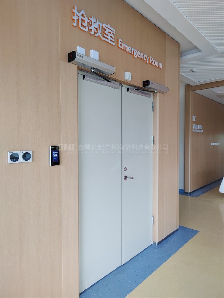 無接觸人臉識別自動平開門機(jī)·廣州市婦女兒童醫(yī)療中心增城院區(qū)