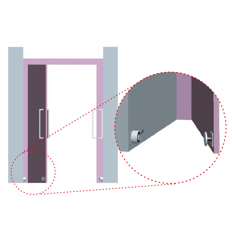 船用電磁釋放器IP68防水型電磁門吸150KG墻裝防火門吸 金捍力