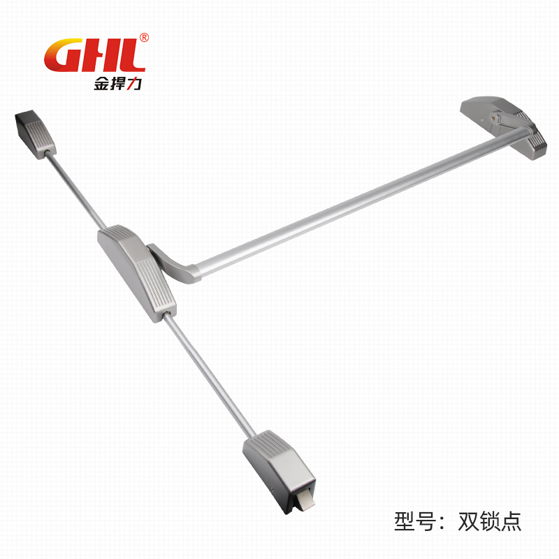 下壓式逃生門(mén)鎖 雙鎖點(diǎn) 烤漆 顏色可定制 金捍力