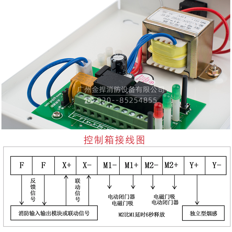 聯(lián)動型防火門控制器 常開101型 金捍力