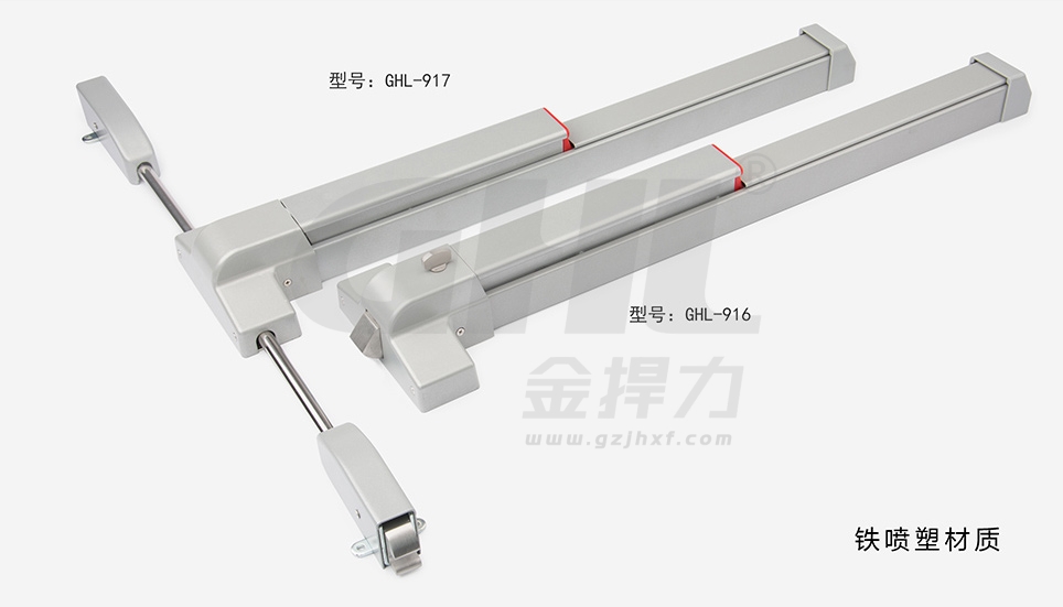 金捍力噴塑逃生門鎖展示