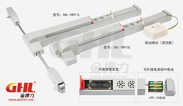 推閂式逃生門鎖