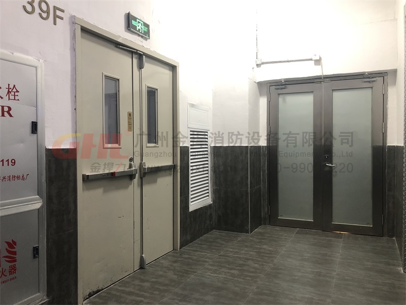 星級酒店安裝金捍力語音報警逃生門鎖