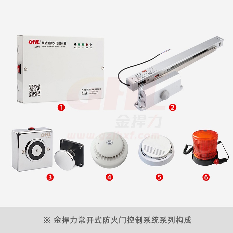 金捍力常開式防火門控制系統(tǒng)