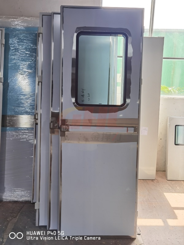 實(shí)驗(yàn)室不銹鋼氣密門(mén)安裝推桿鎖