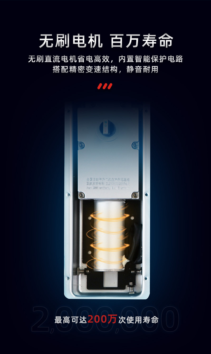 無刷電機，靜音高效